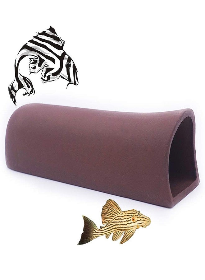DOHO Aquarium Ceramic Pleco Cave Large Spawning Shelter Breeding House Hideout for Fish Tank Decoration - Image 1
